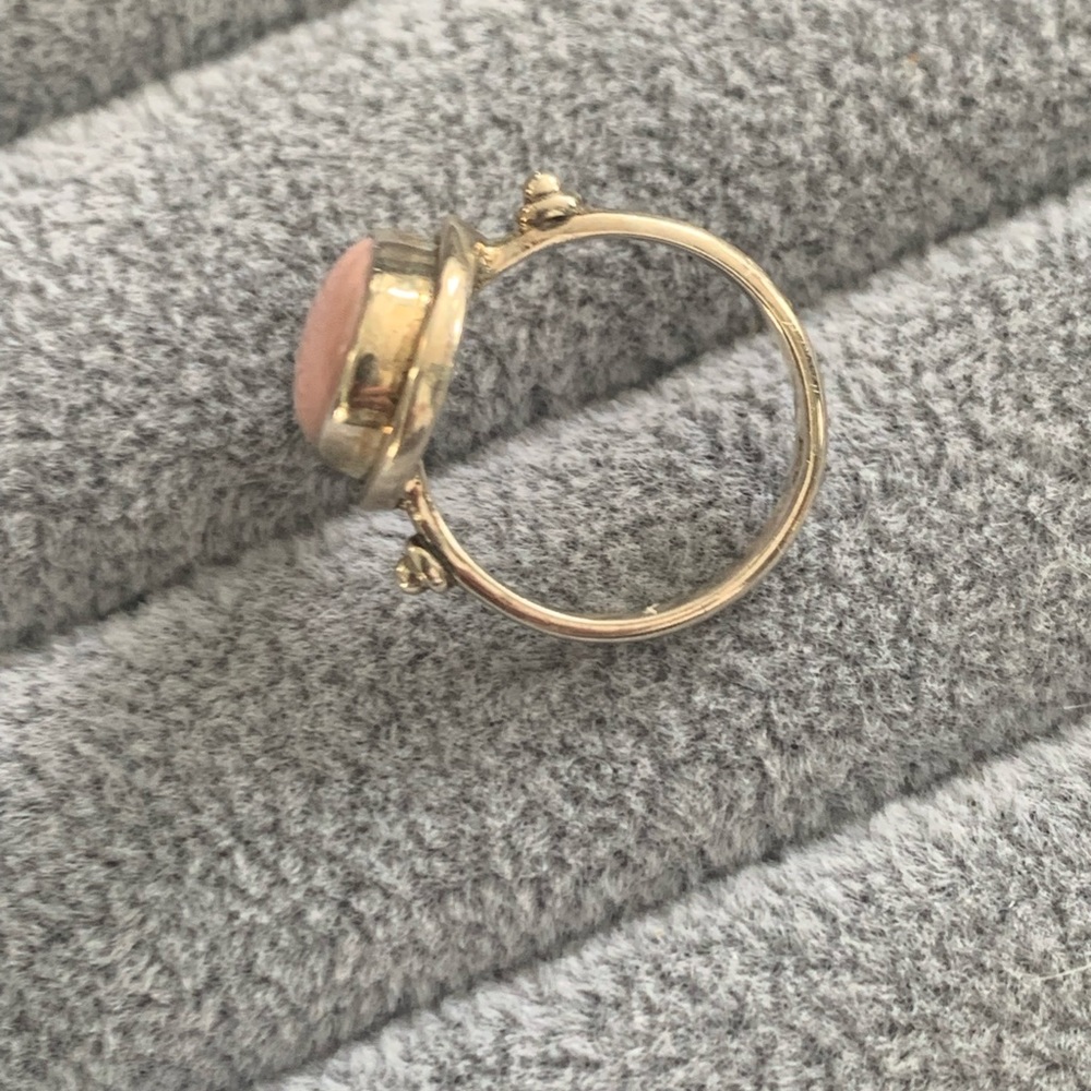 Pink Opal statement ring - Picture 4 of 4